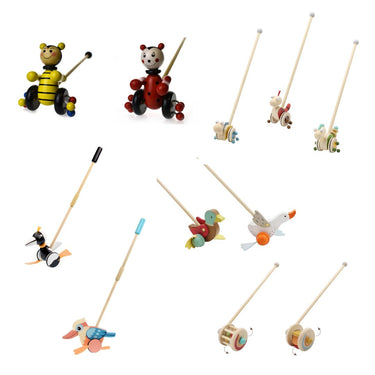 wooden push alongs